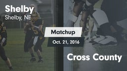 Matchup: Shelby vs. Cross County 2016