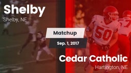 Matchup: Shelby vs. Cedar Catholic  2017