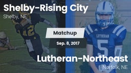 Matchup: Shelby-Rising City vs. Lutheran-Northeast  2017