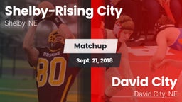 Matchup: Shelby-Rising City vs. David City  2018