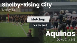 Matchup: Shelby-Rising City vs. Aquinas  2018