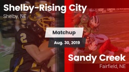 Matchup: Shelby-Rising City vs. Sandy Creek  2019