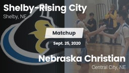 Matchup: Shelby-Rising City vs. Nebraska Christian  2020