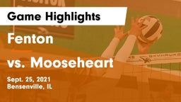 Fenton  vs vs. Mooseheart Game Highlights - Sept. 25, 2021