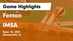 Fenton  vs IMSA Game Highlights - Sept. 25, 2021