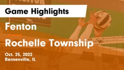 Fenton  vs Rochelle Township  Game Highlights - Oct. 25, 2022