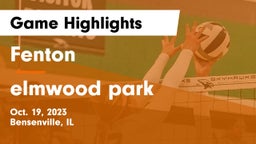 Fenton  vs elmwood park  Game Highlights - Oct. 19, 2023