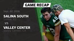 Recap: Salina South  vs. Valley Center  2016