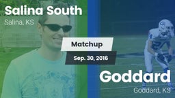 Matchup: Salina South vs. Goddard  2016