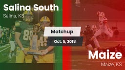 Matchup: Salina South vs. Maize  2018
