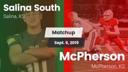 Matchup: Salina South vs. McPherson  2019