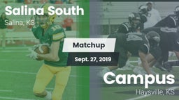 Matchup: Salina South vs. Campus  2019