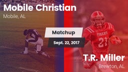 Matchup: Mobile Christian vs. T.R. Miller  2017