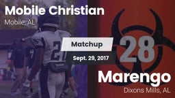 Matchup: Mobile Christian vs. Marengo  2017