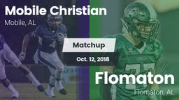 Matchup: Mobile Christian vs. Flomaton  2018