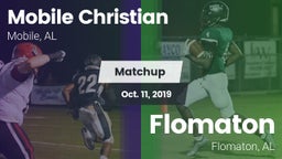 Matchup: Mobile Christian vs. Flomaton  2019