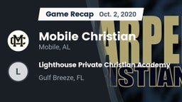 Recap: Mobile Christian  vs. Lighthouse Private Christian Academy 2020