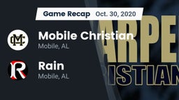 Recap: Mobile Christian  vs. Rain  2020