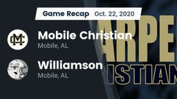 Recap: Mobile Christian  vs. Williamson  2020