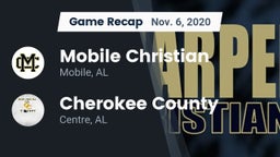 Recap: Mobile Christian  vs. Cherokee County  2020