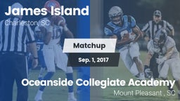 Matchup: James Island vs. Oceanside Collegiate Academy 2017