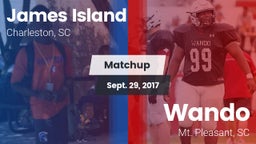 Matchup: James Island vs. Wando  2017