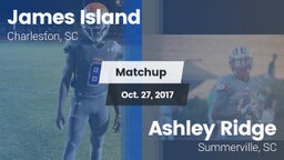 Matchup: James Island vs. Ashley Ridge  2017