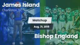 Matchup: James Island vs. Bishop England  2018