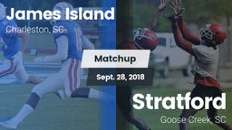 Matchup: James Island vs. Stratford  2018