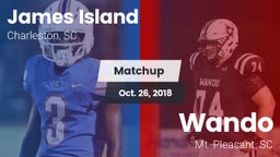 Matchup: James Island vs. Wando  2018