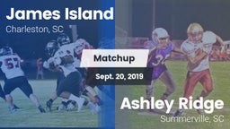 Matchup: James Island vs. Ashley Ridge  2019