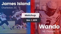 Matchup: James Island vs. Wando  2019