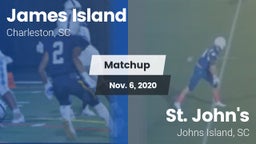 Matchup: James Island vs. St. John's  2020