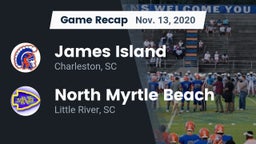 Recap: James Island  vs. North Myrtle Beach  2020