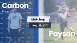 Matchup: Carbon vs. Payson  2017