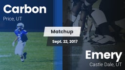 Matchup: Carbon vs. Emery  2017