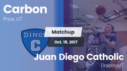 Matchup: Carbon vs. Juan Diego Catholic  2017