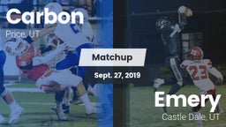Matchup: Carbon vs. Emery  2019