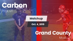 Matchup: Carbon vs. Grand County  2019