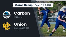 Recap: Carbon  vs. Union  2020