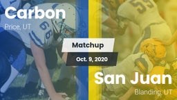 Matchup: Carbon vs. San Juan  2020