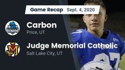 Recap: Carbon  vs. Judge Memorial Catholic  2020