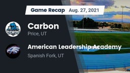 Recap: Carbon  vs. American Leadership Academy  2021