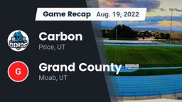 Recap: Carbon  vs. Grand County  2022