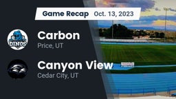 Recap: Carbon  vs. Canyon View  2023