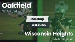 Matchup: Oakfield vs. Wisconsin Heights  2017