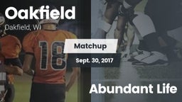 Matchup: Oakfield vs. Abundant Life 2017