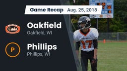 Recap: Oakfield  vs. Phillips  2018
