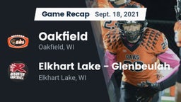 Recap: Oakfield  vs. Elkhart Lake - Glenbeulah  2021