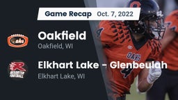 Recap: Oakfield  vs. Elkhart Lake - Glenbeulah  2022